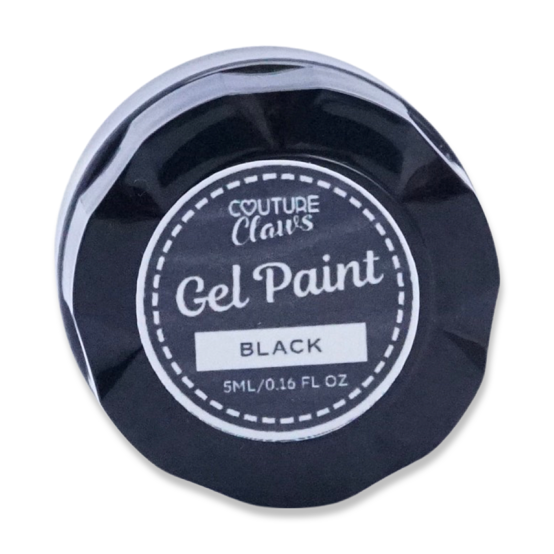 Black - Gel Paint