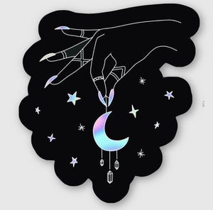 Moon & Stars Sticker